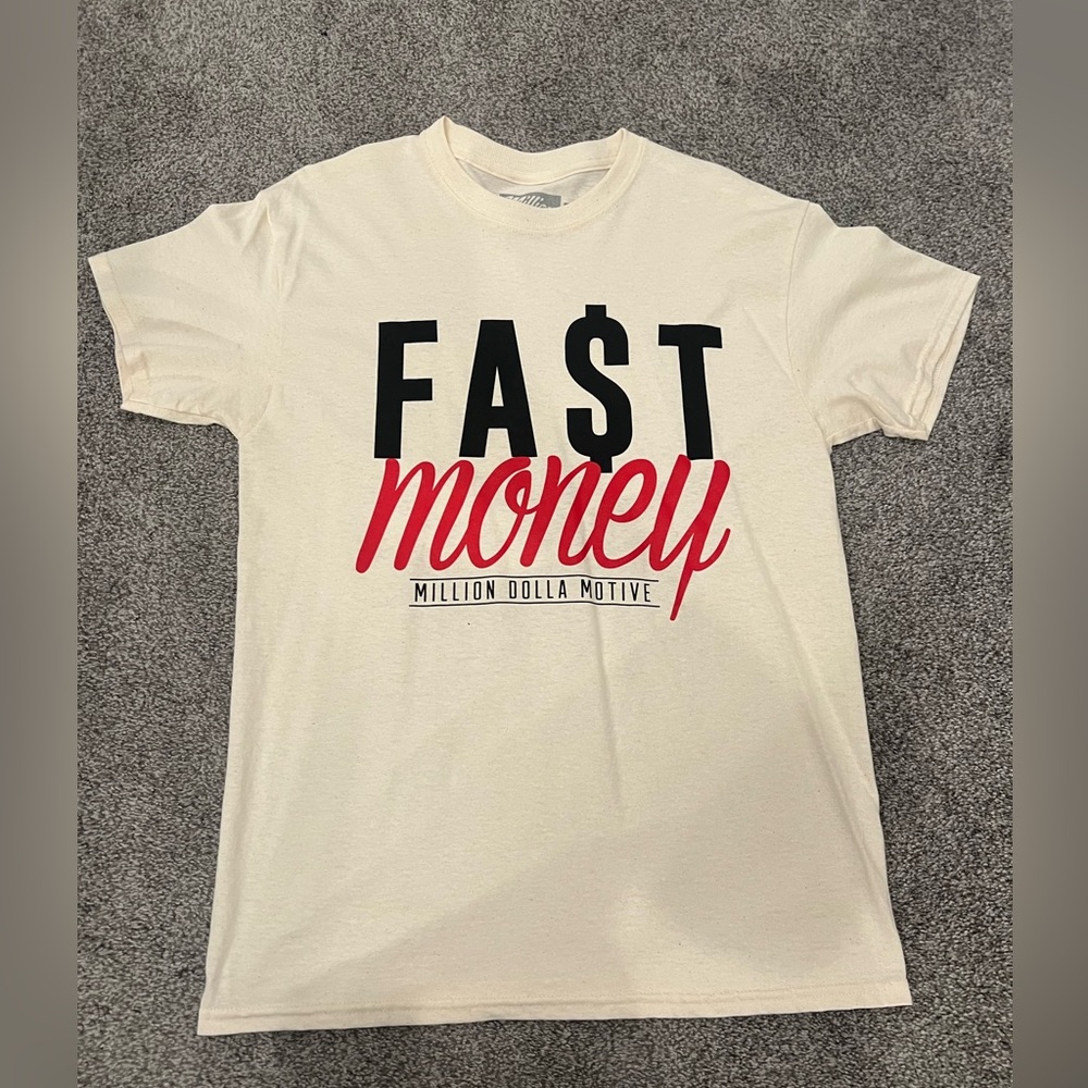 Million dollar motive fast money T-shirt med
